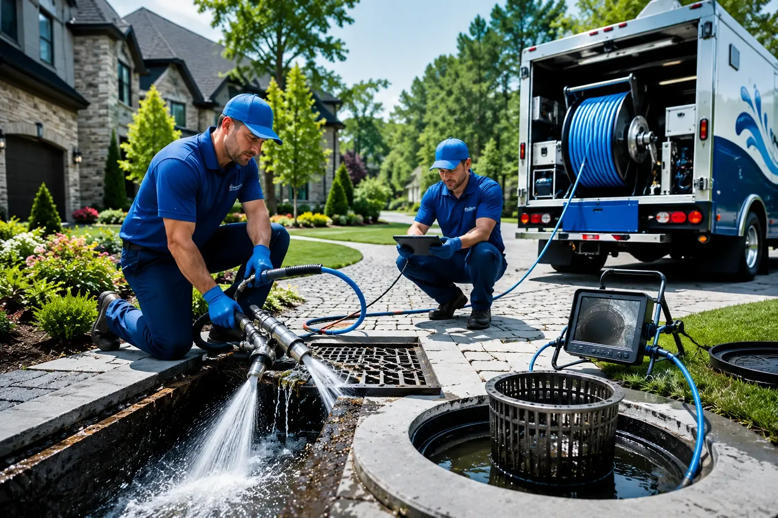 Local outdoor drain cleaning professionals in Dunnsville, VA