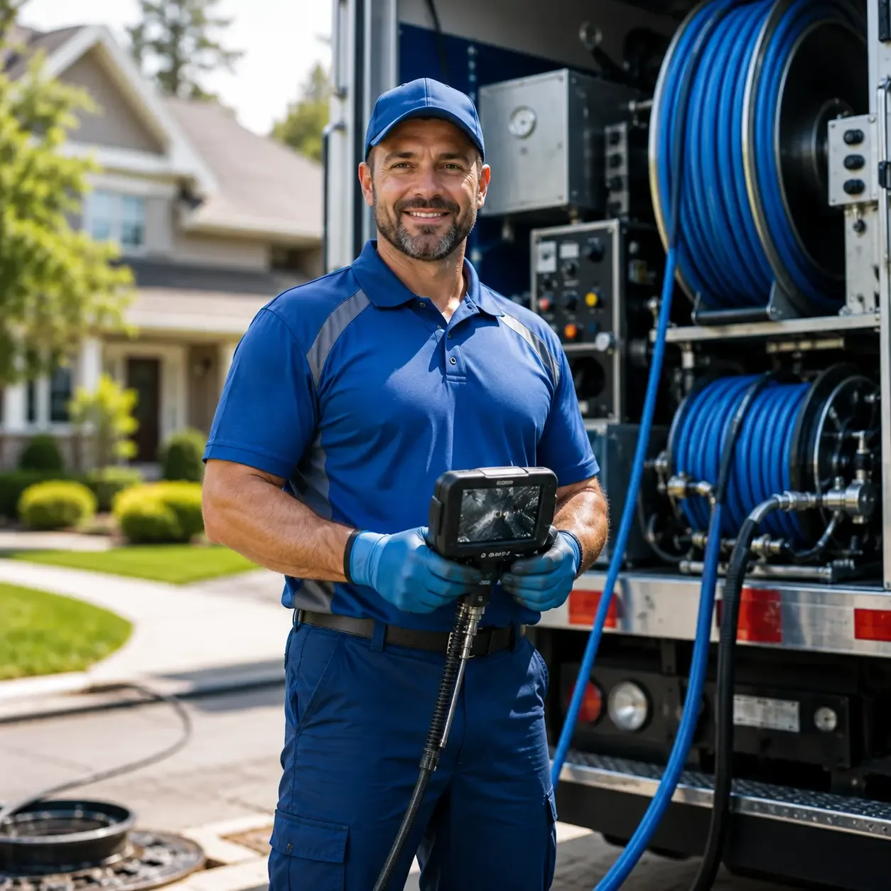 Local outdoor drain cleaning specialists in Dunnsville, VA